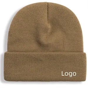 12" Cuff Acrylic Beanie