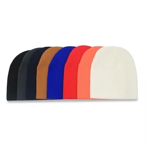 12" Cuff Acrylic Beanie