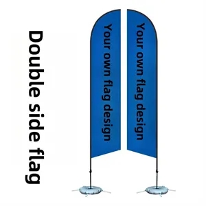 15' Single Sided Sailing Flag Fiberglass And Metal