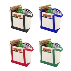 24-Can Non-Woven Tote Cooler Bag