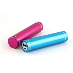 2600mAh Mini Metal Portable Power Bank Battery Charger