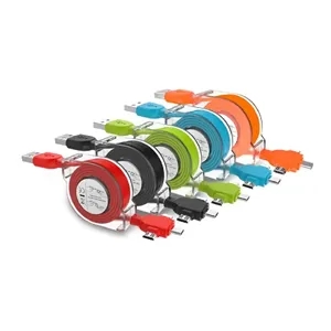 3 in 1 USB Retractable Fast Charging Cable