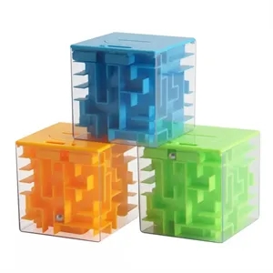3D Puzzle Maze Money Bank Box