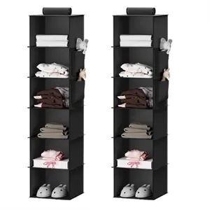6-Shelf Hanging Closet Organizer
