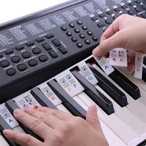 88 Keys Piano Keyboard Stickers