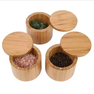 Bamboo Salt Cellar