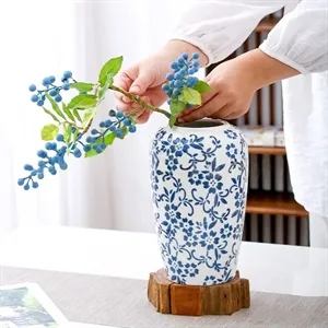 Blue and White Vase