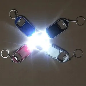 Bottle Opener Keychain With LED Light