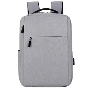 Business Slim Backpack with USB Charging Port