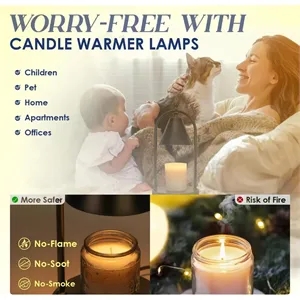 Candle Warmer Lamp with Timer