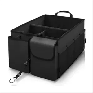 Car Trunk Storage Organizer Collapsible Multi-Compartment Ad
