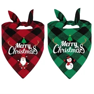 Christmas pet scarf