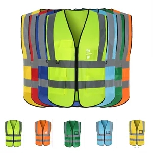 Class 2 Safety Vest With Extra Pockets