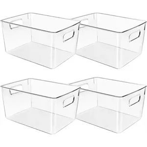 Clear Plastic Storage Container