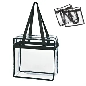 Clear Tote Bag With Zipper