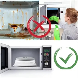 Collapsible Microwave Cover