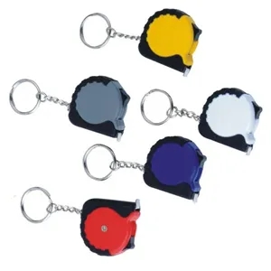 Custom Mini Grip Tape Measure Keychain