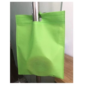 Cut-Out Handle Tote Non woven bag