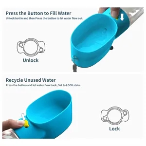 Dog  Bottle, Leak Proof Portable Puppy Water Dispenser