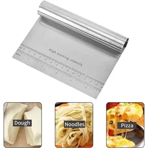 Dough Pastry Scraper/Cutter With Measuring