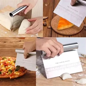 Dough Pastry Scraper/Cutter With Measuring