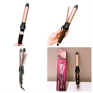 Dual Purpose Straightening and Curling Iron