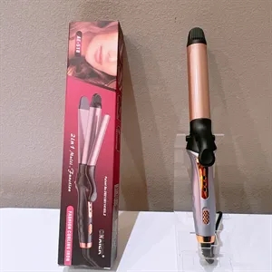 Dual Purpose Straightening and Curling Iron