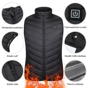 Electric heating vest