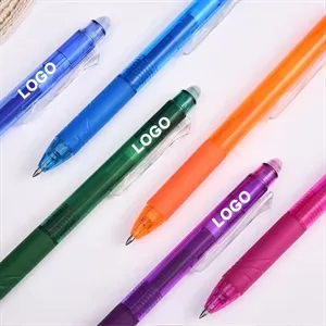Erasable Refillable Retractable Gel Ink Pen