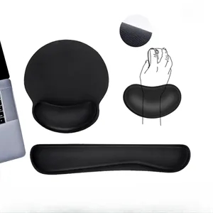 Ergonomic Mouse Pad with Gel Wrist Rest