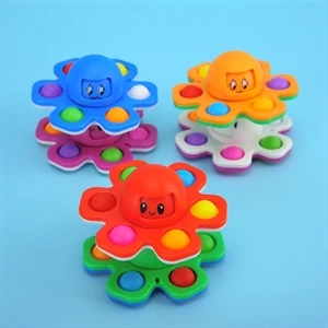 Face-Changing Octopus Fidget Spinner Toy