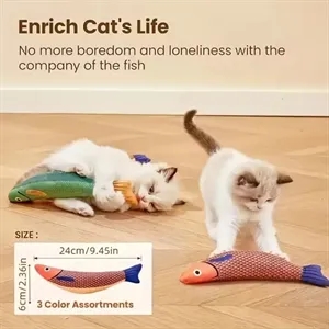 Fish Shaped Catnip Toys