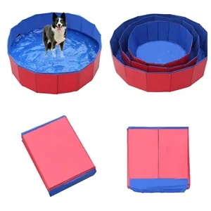 Foldable Dog Bath Swimming Pool/Collapsible Grooming Bathtub