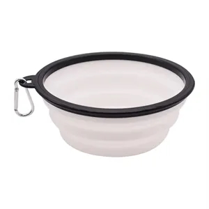 Folding dog bowl