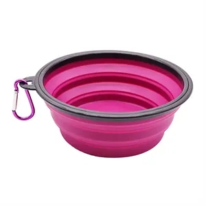 Folding dog bowl