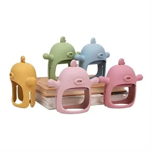 Food Grade Silicone Duckling Baby Teether