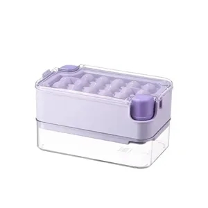 Ice Cube Tray with Lid and Bin