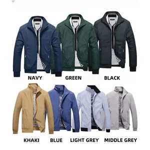 Jackets For Mens  Stand Collar