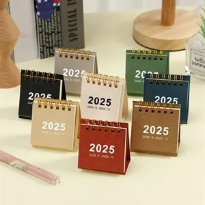 Kraft Paper Mini Desk Calendar