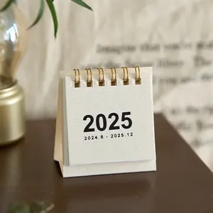 Kraft Paper Mini Desk Calendar
