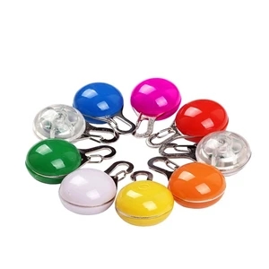 LED circular glitter pendant backpack light