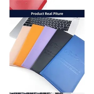 Leather Car Registration And Insurance Holder