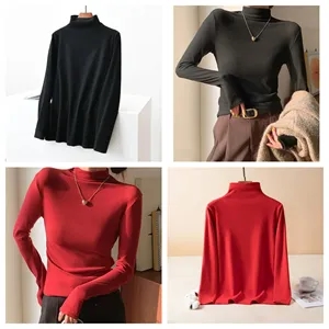 Long Sleeve Mock Neck
