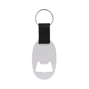 Metal Key Tag With Bottle Opener