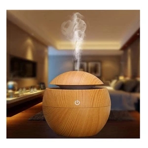 Mini USB Wood Grain Aromatherapy Diffuser