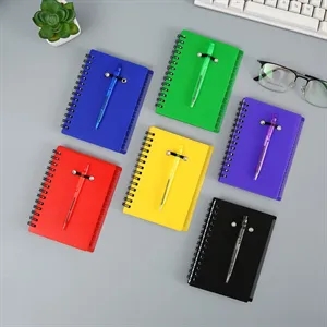 Notebook Pocket Notepad with Pen and Sticky Notes