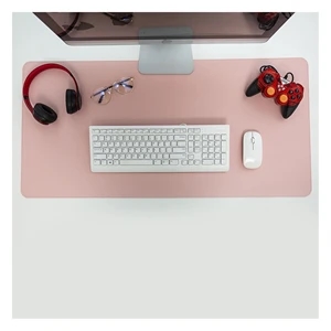 PU Leather Desk Mat Protector