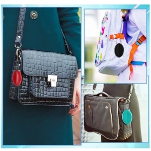 PVC Coin Purse Change Holder Chain Pouch