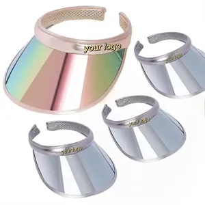 PVC Hairpin Sun Visor Hat