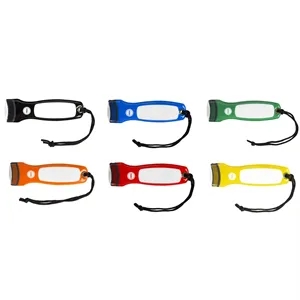 PVC LED Flashlight Key Chain